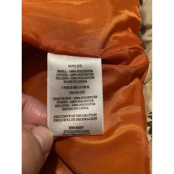 Timberland Logo Puffer Vest Toddler Size 3T - Picture 6 of 7